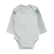 Body unisex per neonati, tinta unita, per bambini e bambine da 0 a 24 mesi.