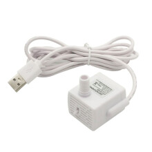Pompa di ricambio per fontanelle per animali domestici, distributori d'acqua per cani e gatti, pompa dell'acqua rimovibile da 1,5 W, cavo USB, DC5V1A