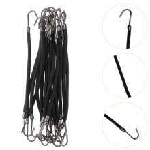 Conjunto de 40 ganchos para rabo de cavalo com elásticos para facilitar o penteado e garantir uma fixação firme e segura.