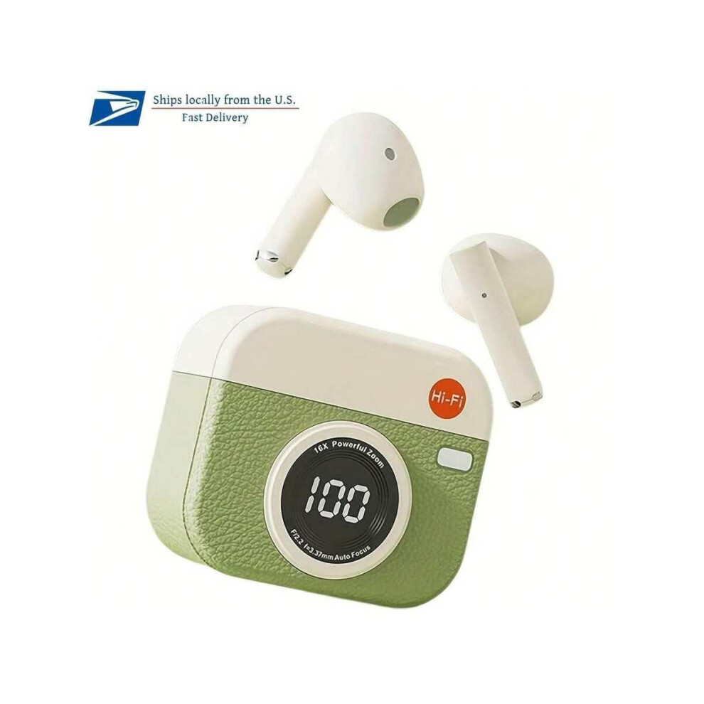 Retro Wireless Earbuds With Anc And Hi-Fi Stereo 974856935932