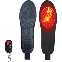 Semelle intérieure chauffante pour hommes et femmes, idéale pour les sports de plein air. Chauffage intégral du pied réglable sur 3 niveaux de