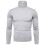 Herren-Rollkragenpullover, Baselayer, Slim Fit, Unifarben, Langarm, Strickwaren, Herbst/Winter, Weiche Pullover 1