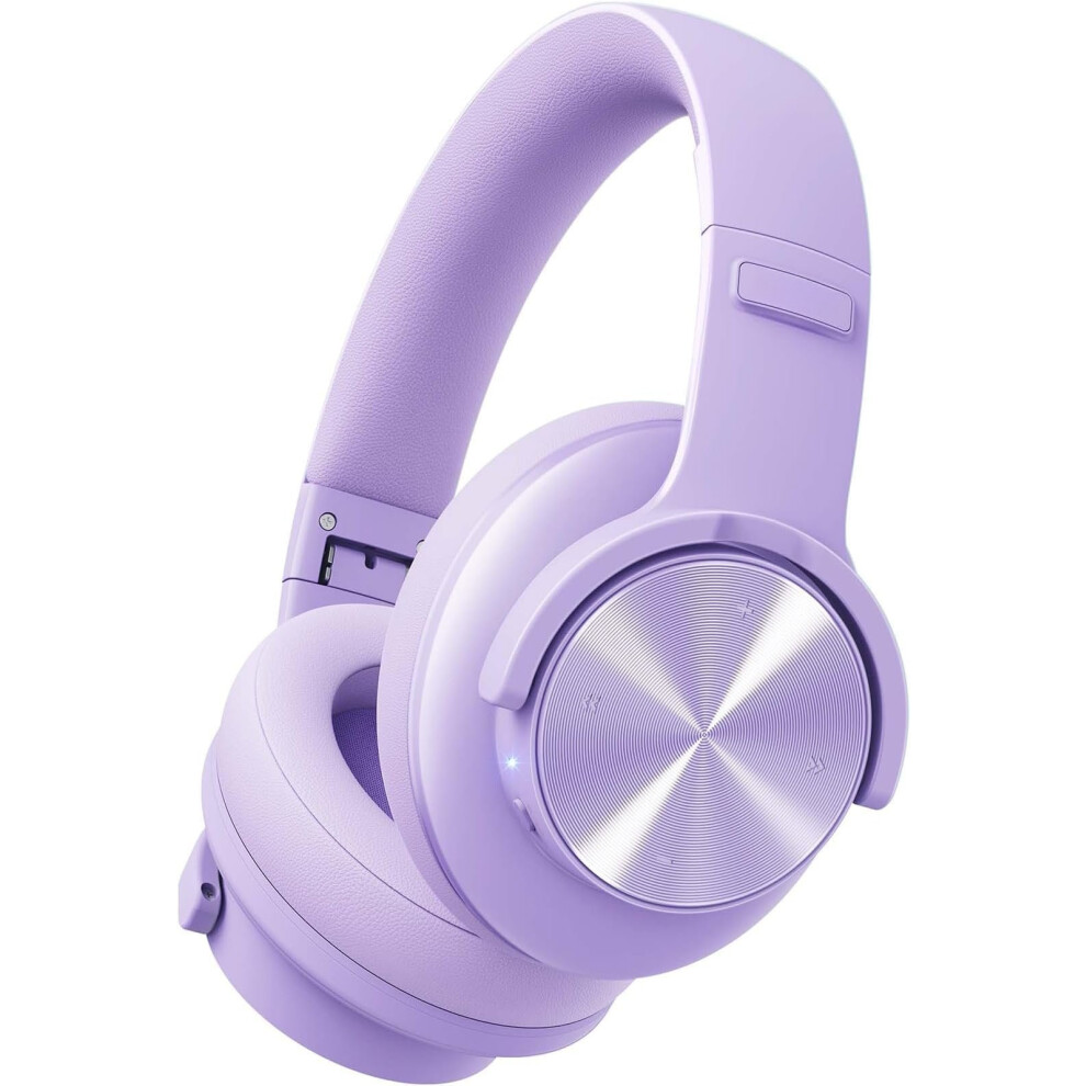B8 Over-Ear Headphones 120H Battery 3Eq Modes Purple 974856936359