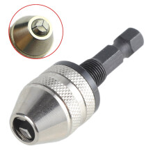 Tiontaire Oiriúntóir Giota Druileála Gan Eochair Nua 6mm1/4" le haghaidh Chuck Giotán Druileála Heicseagánach