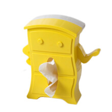 Decoratieve tissuehouder met veermechanisme – geschikt voor standaard tissues, voor slaapkamer, woonkamer of nachtkastje