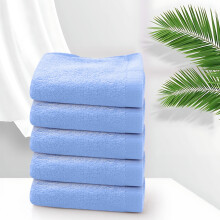 Luxury Washcloths Towel Set 5 Pack Wash Cloth for Bathroom-Hotel-Spa-Kitchen Multi-Purpose Fingertip Towels & Face Cloths