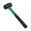 Industrial Rubber Hammer Mallets For Tile Installation Elasticity Shock Absorption Ergonomic Handle Construction Tool 1