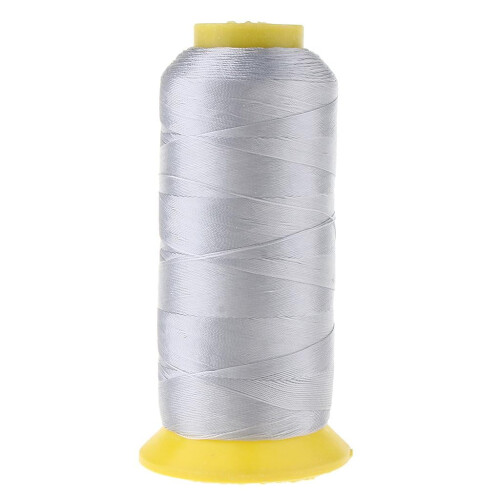 Strong 210D Bonded Nylon Sewing Thread for DIY Leather Craft 900m Light Gray