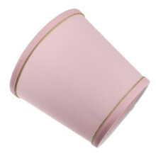 1 abat-jour en tissu pour applique murale ou lampadaire. Petit abat-jour en tissu Ă visser. Abat-jour rose pour lustre.