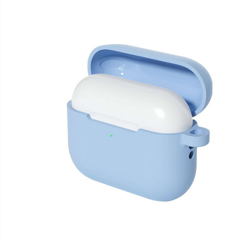 Capa protetora de silicone compatível com AirPods Pro 3, capa protetora de silicone à prova de choque.