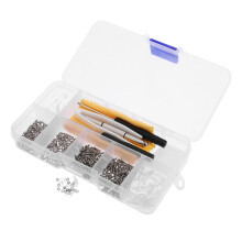 Eyeglass Repair Kit with Pliers, Assorted Screws, Nose Pads for Glasses and Sunglasses Maintenance