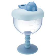 6oz Baby Sippy Cup With Lid Featuring A Creative Goblet Design And A Secure Leak Proof Lid. And It Helps Cultivate Drinking Habits
