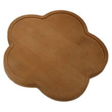 Rustic Round Wooden Cake Stand, High-Footed Dessert Display Riser, Vintage Decorative Tray for Wedding, Birthday, Party – Compatible with Standard