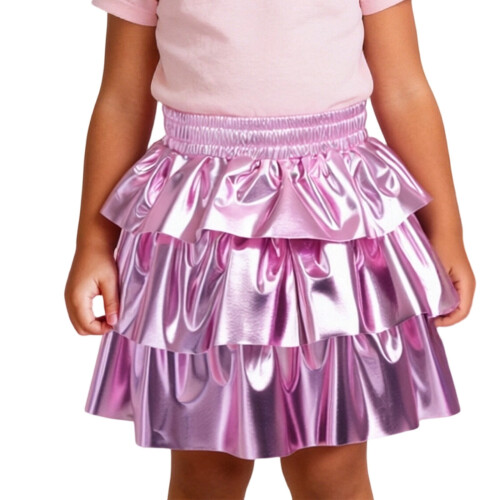 Girls Sequin Tutu Skirt Glitter Three-Tier Cake Design RD2