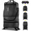 Travel Duffel Bag Expandable 55L–113L Black 1