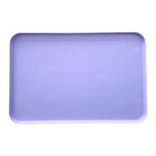 Silicone Painting Mat 24"x16" Easy Cleaning Silicone Mat for DIY Resin Paint Purple