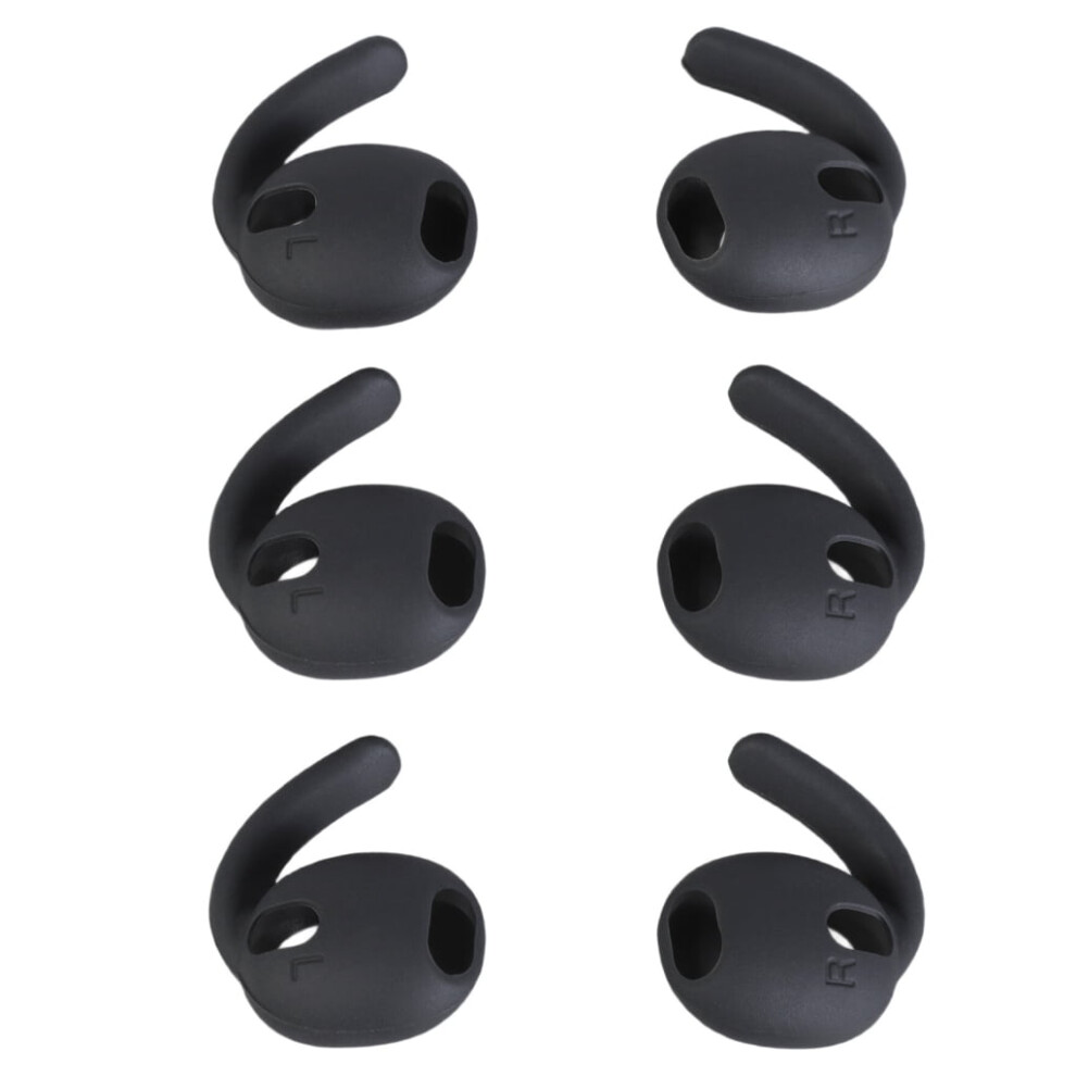 Silicone Ear Covers For Earbuds 3 Pairs 971050678184