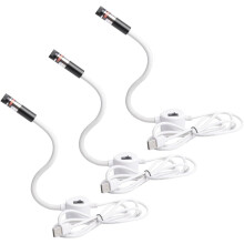 Magnetic Quilting Light for Sewing Machine, USB & Plug-in, Adjustable Dot/Line/Crosshair, Bendable Arm — Compatible with All Machines