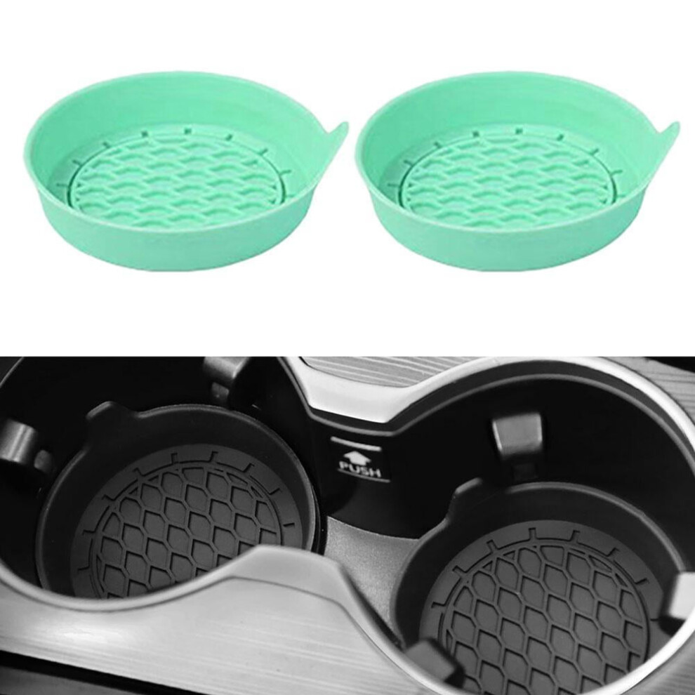 Universal Silicone Car Cup Holder Coasters Non-Slip Insert 2Pack 9327961679023