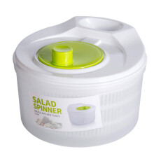 Multifunction Salad Spinner Lettuce Dryer Manual Vegetable Drainer Crisper Strainer Washing Drying Leafy Kitchen Accesosries