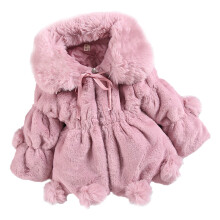 AWZXDE Kids Toddler Baby Girls Winter Warm Thick Solid Long Sleeve Comfortable Clothes Coat Jacket toddler girl coat Pink,2-3 Years