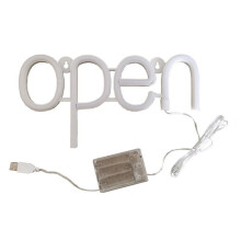Christmas Neon Sign Light Open Neon Light Sign Room Decorations Neon Lights Decorations for Bedroom Neon Light for Wall Neon Lamp