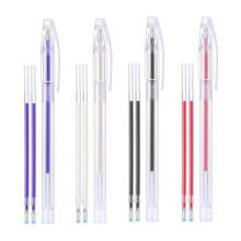 4 Penne Colorate con Pennarelli Cancellabili Termicamente, Pennarelli di 4Color 3Pcs