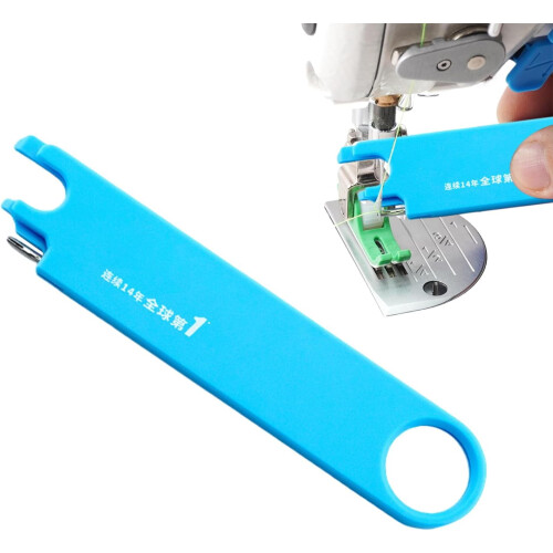 Needle Threader Tool Metal-Polymer 3-in-1