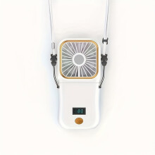 3-Speed Portable Handheld Fan, 3-in-1 Foldable, 3000mAh, USB-Charged, Phone Stand & Neck-Hanging — Compatible with All Devices