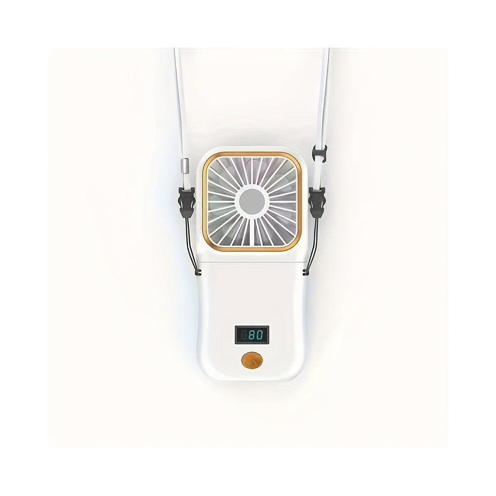 3-Speed Portable Handheld Fan, 3-In-1 Foldable, 3000Mah, Usb-Charged, Phone Stand & Neck-Hanging Â Compatible With All Devices 9496895189165