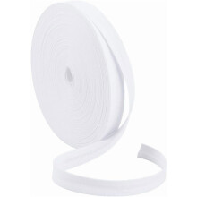 27.34 Yards Cotton Double Fold Bias Tape 1/2 Inch White Bias Binding Tape Seam Binding Tape