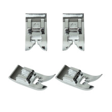 4Pcs Sewing Presser Feet for Domestic Low Shank Machine Multifuncional Sewing Foot Straight Stiching Foot Zigzag Foot
