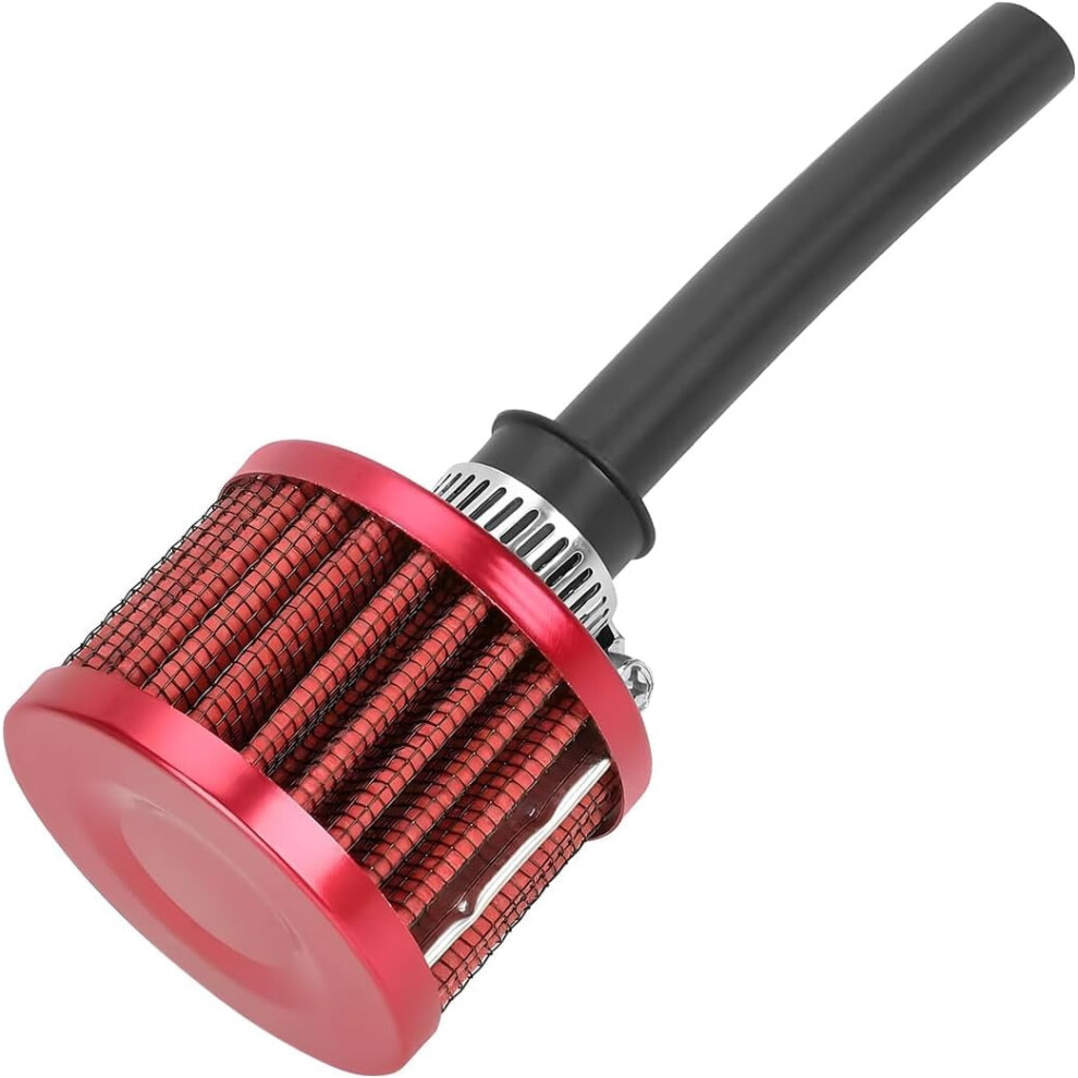 212Cc Air Filter Valve Cover Breather, 12Mm Inlet Cold Air Intake Filter Cleaner For Mini Bike/Go Kart, Compatible With 196Cc 6.5Hp Ct200u Bt200x 9313598158178