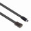 Καλώδιο επέκτασης Micro USB με γωνία 90 μοιρών, επίπεδο καλώδιο φόρτισης σιλικόνης για 1