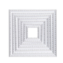 Squares Cutting Dies Stencil Scrapbook Tool Album Paper Card Embossing Decor