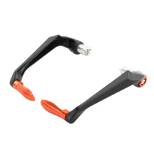 Motorcycle Brake Clutch Lever Guards Aluminum Alloy Orange