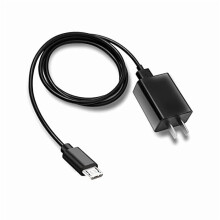 5V 2A/1A Fast Wall Charger + 5ft Micro USB Cable – Compatible with Samsung Galaxy S7/S6/Note 5/4/S4/S3, LG Flip Android, Tandem Diabetes Care & more