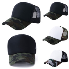 Unisex Camo Mesh Baseball Cap Adjustable Snapback