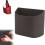 Leather Car Door Cup Holder Trash Can Brown 1