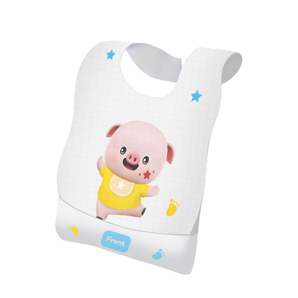 Cotton Feeding Bib for Toddlers and Newborns 10 Pcs