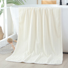 Serviette de bain corail en coton ultra doux 71 x 140 cm, serviette familiale pour salle de bain, salle de sport, spa – compacte et légère