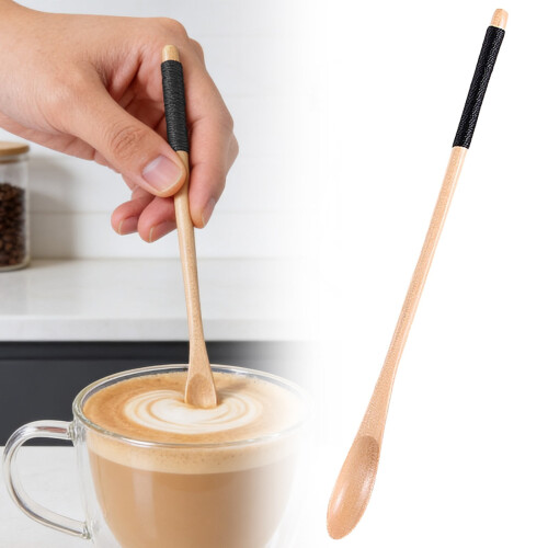 Wooden Mixing Spoon with Long Handle1Piece