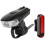 Bike Light Set Rechargeable Waterproof USB LED 1