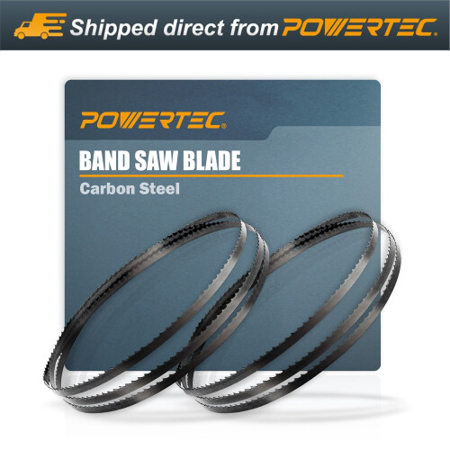 Λεπίδα πριονοκορδέλας POWERTEC 93-1/2" x 1/2" x 4TPI από χάλυβα υψηλής περιεκτικότητας σε