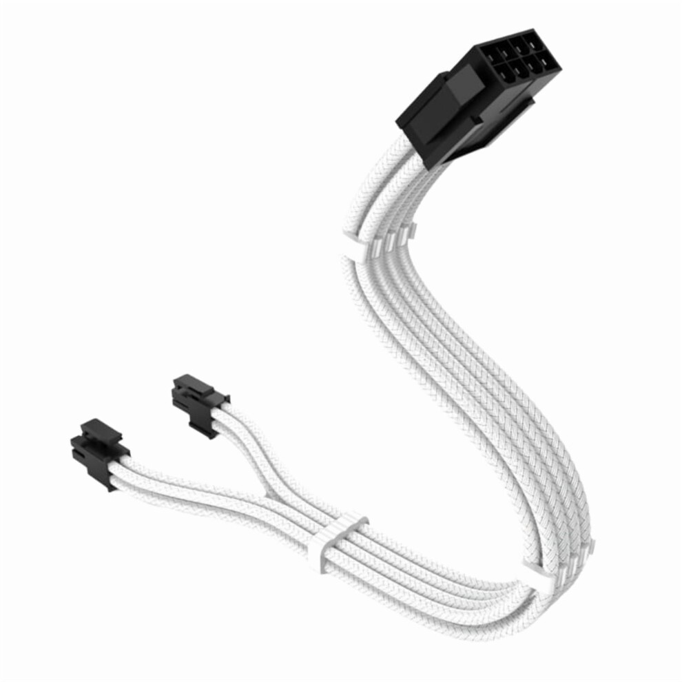 Cpu 8Pin Male To 4+4Pin Detachable Male Nylon Extension Cable Motherboard Power Adapter Cord For Corsair Psus 11.8Inch 9450273989921