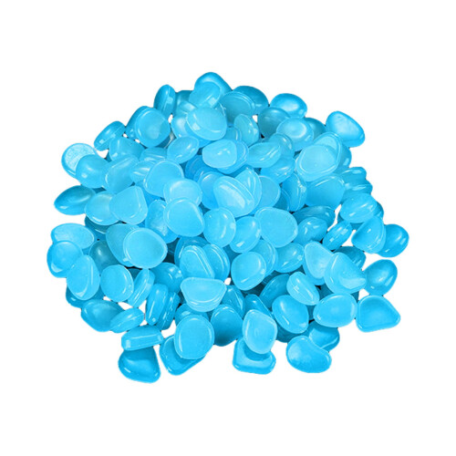 Glow-in-the-Dark Aquarium Pebbles 200PCS