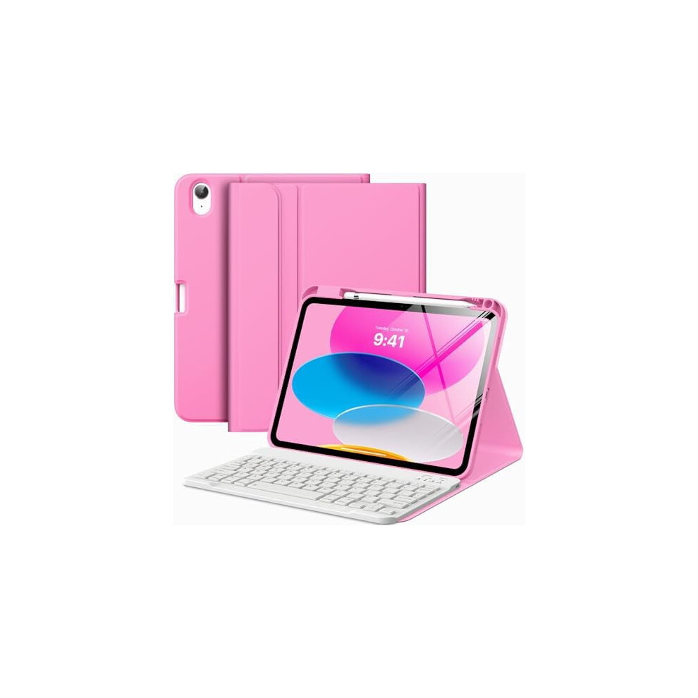 Ipad Case With Detachable Bluetooth Keyboard And Pencil 962125075502