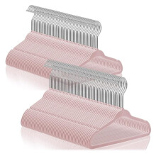100 cintres pour bébé - Taille 11" pour vêtements de bébé et enfant - Rose clair