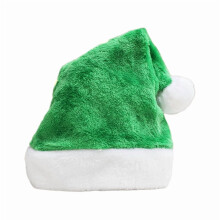 Bonnet de Père Noël en velours doux, confortable et traditionnel, multicolore, en peluche, pour adultes et enfants, cadeau de Noël ou de Nouvel An.