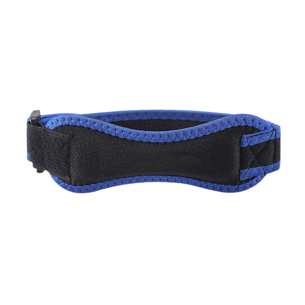 Blue Breathable Patellar Tendon Support Strap For Knee Brace Â Injury Prevention For Running, Hiking & Sports Â